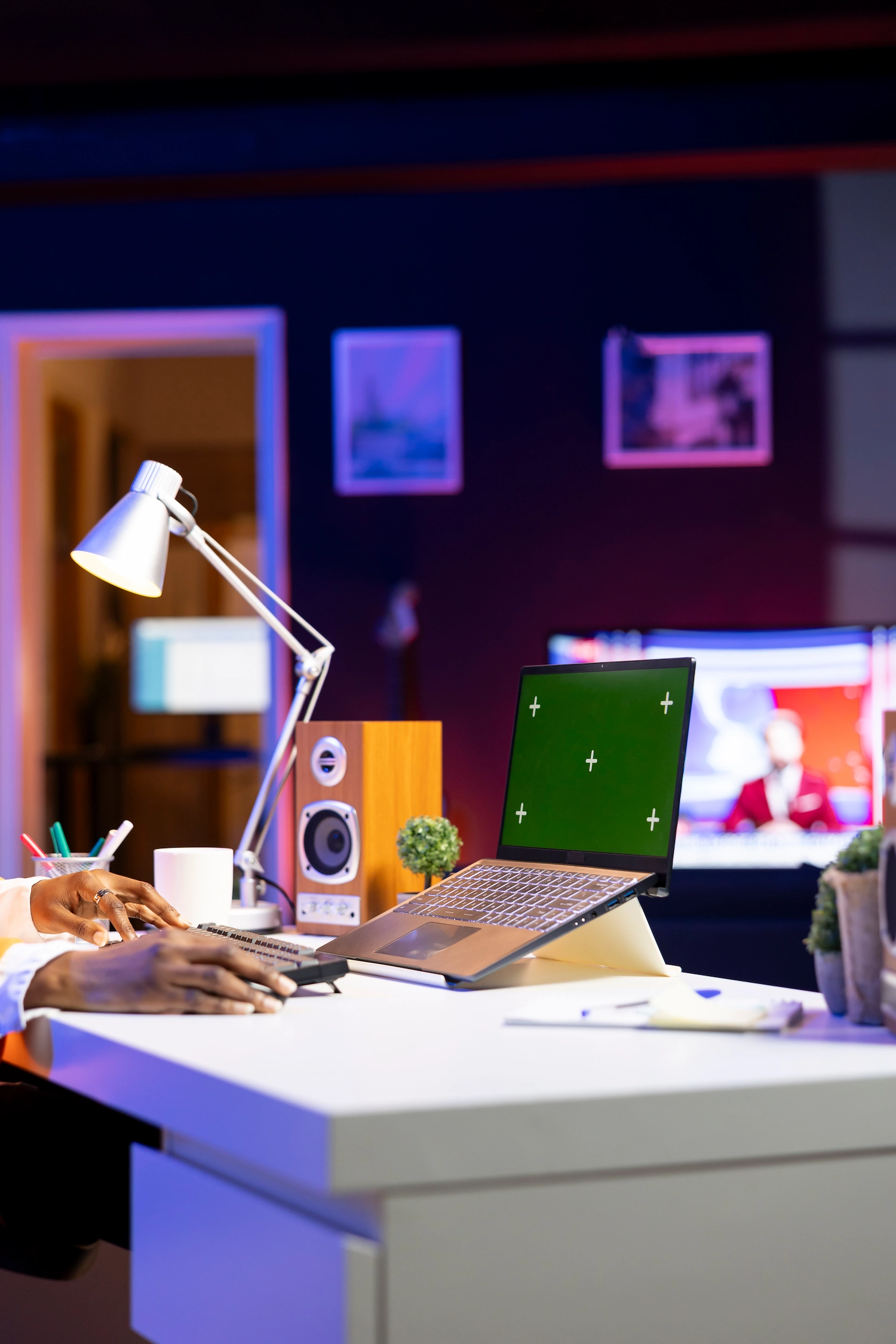 Creative Content Studio Workspace